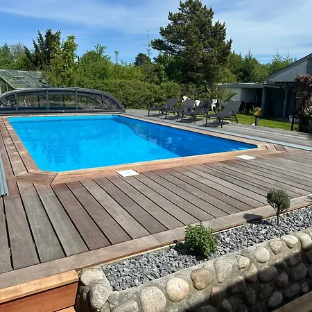 Hyggeligt Med Pool Og Sauna *